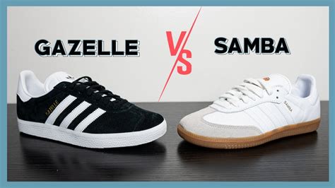 adidas gazelle vs samba reddit.